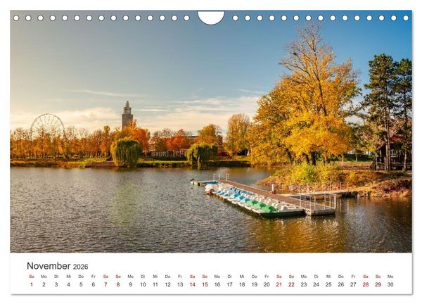 Produktbild: Deutschland: Magdeburg, Stadtansichten und Umgebung (Wandkalender 2026 DIN A4 quer), CALVENDO Monatskalender