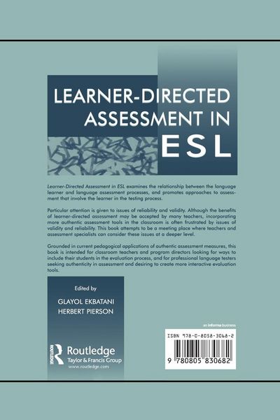Produktbild: Learner-directed Assessment in Esl