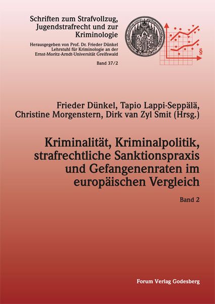 Produktbild: Kriminalit&auml;t, Kriminalpolitik, strafrechtliche Sanktionspraxis und Gefangenenraten im europ&auml;ischen Vergleich