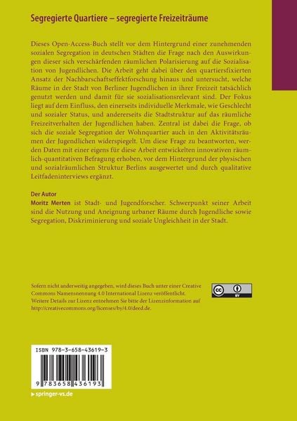 Produktbild: Segregierte Quartiere &ndash; segregierte Freizeitr&auml;ume