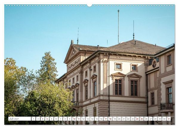 Produktbild: Sommerliches Sigmaringen (Wandkalender 2027 DIN A2 quer), CALVENDO Monatskalender