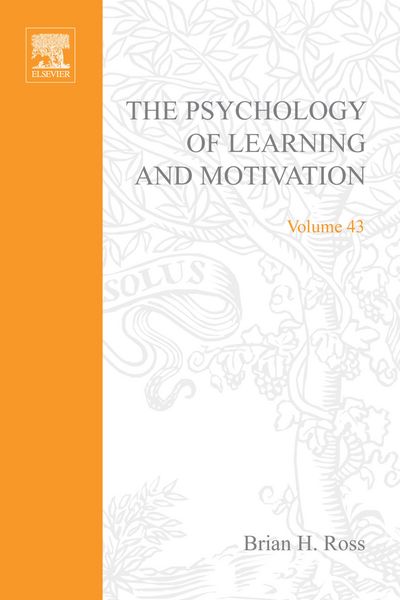 Produktbild: Psychology of Learning and Motivation