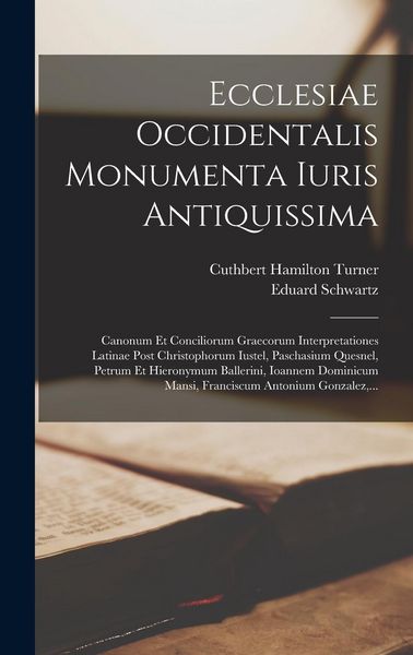Produktbild: Ecclesiae Occidentalis Monumenta Iuris Antiquissima