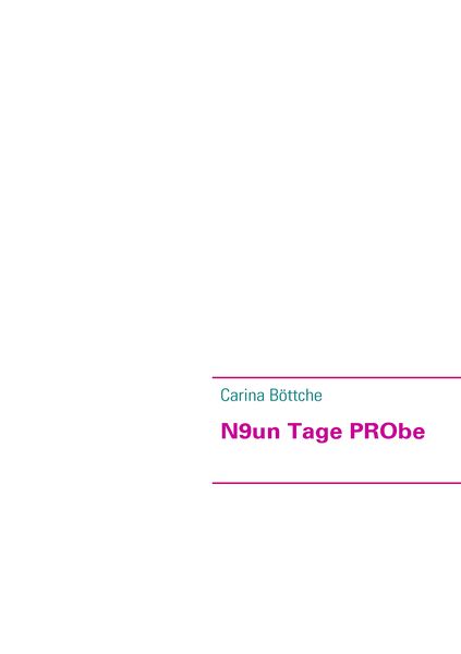 Produktbild: N9un Tage PRObe
