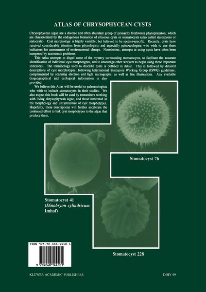 Produktbild: Atlas of Chrysophycean Cysts