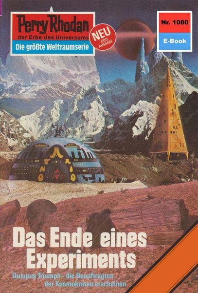 Produktbild: Perry Rhodan 1080: Das Ende eines Experiments
