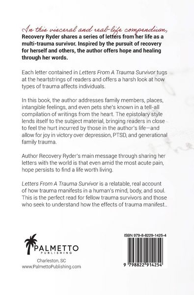 Produktbild: Letters from a Trauma Survivor