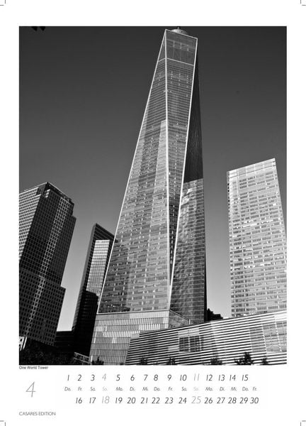 Produktbild: New York schwarz-weiss Kalender 2027 &ndash; Wandkalender | Fotokalender Nordamerika 59x42cm Grosses Format - Eleganter Schwarz-Wei&szlig;-Print mit beeindruckenden New York City Motiven