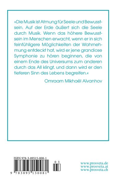 Musik und Gesang im spirituellen Leben