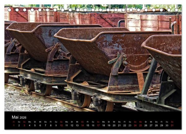 Produktbild: Waldeisenbahn Bad Muskau (Tischkalender 2026 DIN A5 quer), CALVENDO Monatskalender