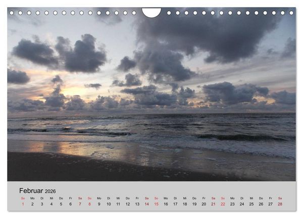 Produktbild: Blicke hinaus aufs Meer (Wandkalender 2026 DIN A4 quer), CALVENDO Monatskalender