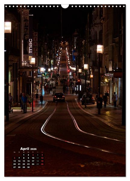 Produktbild: Porto Tag und Nacht (Wandkalender 2026 DIN A3 hoch), CALVENDO Monatskalender