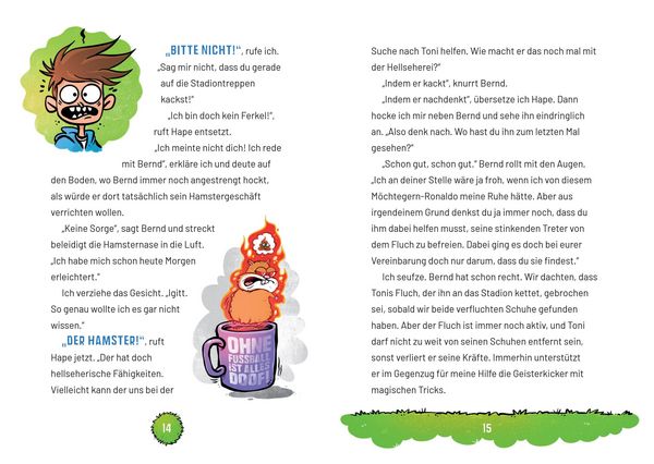Produktbild: Die Geisterkicker - Randale im Finale (Band 3)