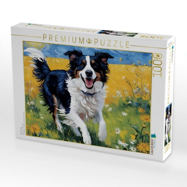 Produktbild: CALVENDO Puzzle Border Collie | 1000 Teile Lege-Gr&ouml;&szlig;e 64x48cm Foto-Puzzle f&uuml;r gl&uuml;ckliche Stunden
