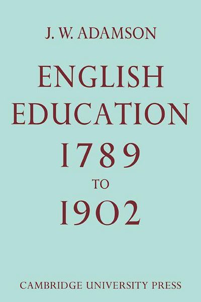 Produktbild: English Education,1789-1902
