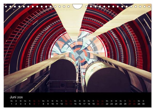 Produktbild: Welt der Aufz&uuml;ge (Wandkalender 2026 DIN A4 quer), CALVENDO Monatskalender
