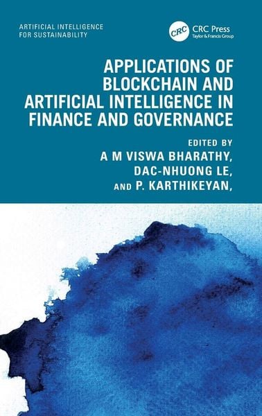 Produktbild: Applications of Blockchain and Artificial Intelligence in Finance and Governance