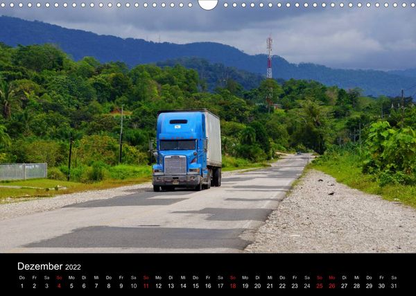 Produktbild: Trucks zwischen Panama und Costa Rica. (Wandkalender 2022 DIN A3 quer)