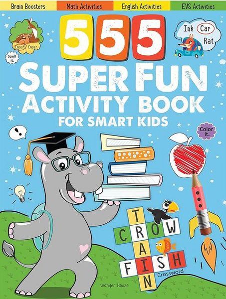 Produktbild: 555 Super Fun Activity Book for Smart Kids