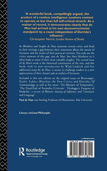 Produktbild: Blindness and Insight