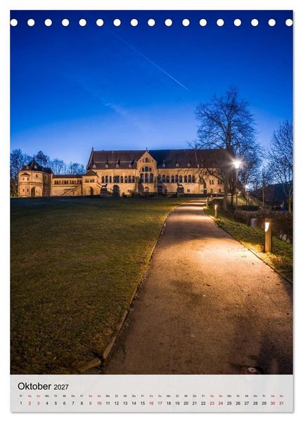 Produktbild: Goslar - Kaiserstadt und Welterbe (Tischkalender 2027 DIN A5 hoch), CALVENDO Monatskalender