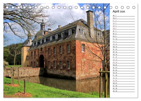 Produktbild: Die Eifel und ihre Regionen - Die Nordeifel (Tischkalender 2026 DIN A5 quer), CALVENDO Monatskalender