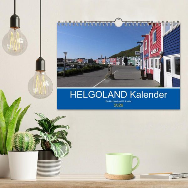 Produktbild: Helgoland Kalender (Wandkalender 2026 DIN A4 quer), CALVENDO Monatskalender