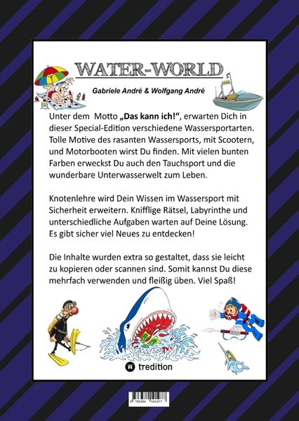 Produktbild: Craftbook - 200 Seiten Special-Edition - Rasanter Wassersport - Jetski - Motorboote - Knoten - Knifflige R&auml;tsel