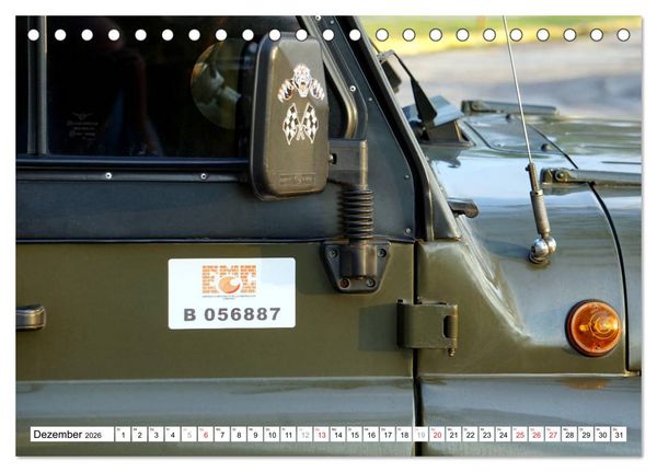 Produktbild: Sowjet-Legende - Der Gel&auml;ndewagen UAZ-469 in Kuba (Tischkalender 2026 DIN A5 quer), CALVENDO Monatskalender