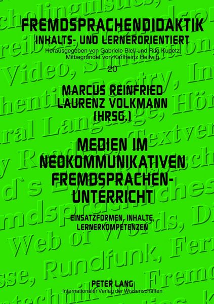 Produktbild: Medien im neokommunikativen Fremdsprachenunterricht