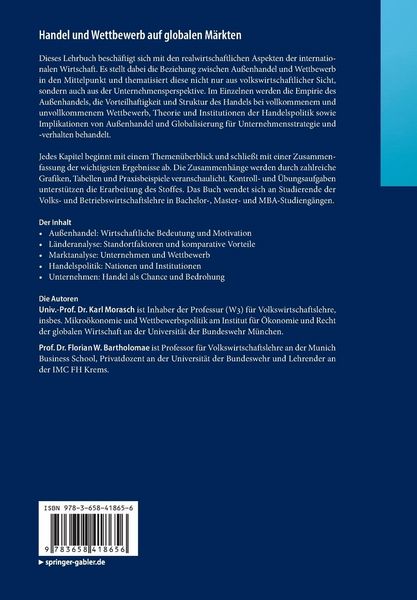Produktbild: Handel und Wettbewerb auf globalen M&auml;rkten