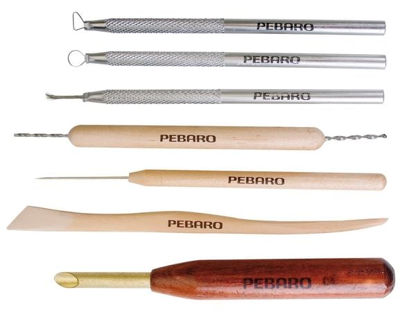 Produktbild: PEBARO TOE200 - T&ouml;pferset 7-teilig zum Modellieren