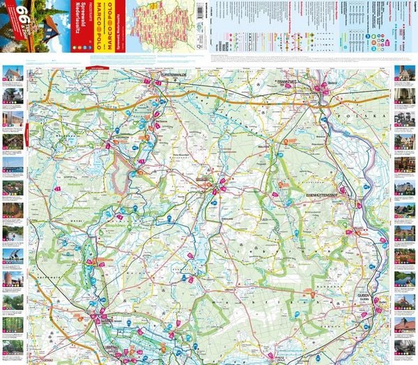 Produktbild: MARCO POLO Freizeitkarte 20 Spreewald, Niederlausitz 1:100.000