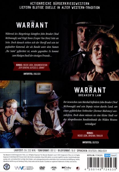 Produktbild: The Warrant: Gesamtbox [2 DVDs]