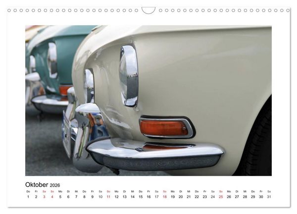 Produktbild: Eine Legende lebt, der Karmann-Ghia (Wandkalender 2026 DIN A3 quer), CALVENDO Monatskalender