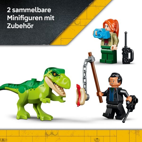 Produktbild: LEGO Jurassic World 77978 Transporter f&uuml;r den Jungen T.Rex, Spielzeug-Dino f&uuml;r Kinder ab 4 Jahren