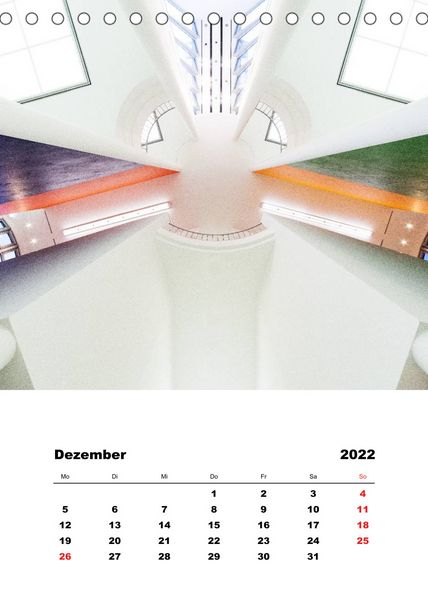 Produktbild: Minimalistische Architektur (Tischkalender 2022 DIN A5 hoch)