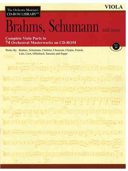 Produktbild: Brahms Schumann & More