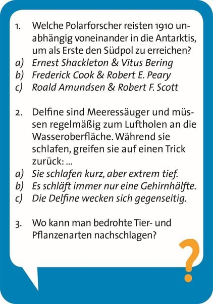 Produktbild: Moses. - Pocket Quiz - Allgemeinwissen