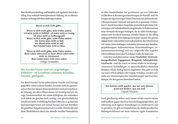 Produktbild: Berufsbild Erzieher*in