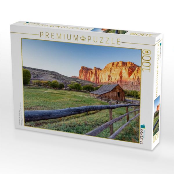 Produktbild: CALVENDO Puzzle Capitol Reef NP - Fruita Barn | 1000 Teile Lege-Gr&ouml;&szlig;e 64x48cm Foto-Puzzle f&uuml;r gl&uuml;ckliche Stunden