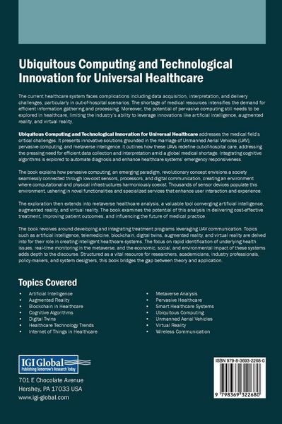 Produktbild: Ubiquitous Computing and Technological Innovation for Universal Healthcare