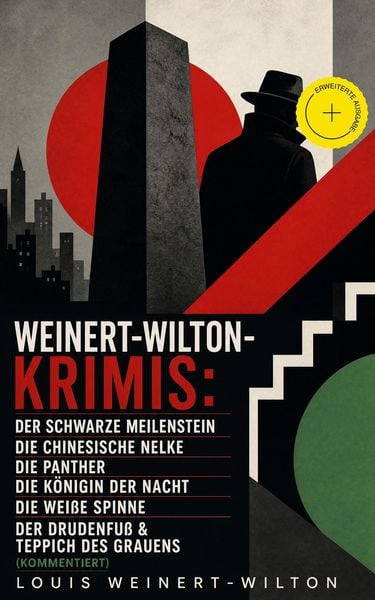 Produktbild: Weinert-Wilton-Krimis: Der schwarze Meilenstein, Die chinesische Nelke, Die Panther, Die K&ouml;nigin der Nacht, Die wei&szlig;e Spinne, Der Drudenfu&szlig; & Teppich