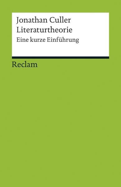 Produktbild: Literaturtheorie