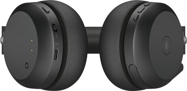 Produktbild: Jabra Evolve2 75 On Ear Headset kabelgebunden Schwarz Batterieladeanzeige, Mikrofon-Stummschaltung Telefon