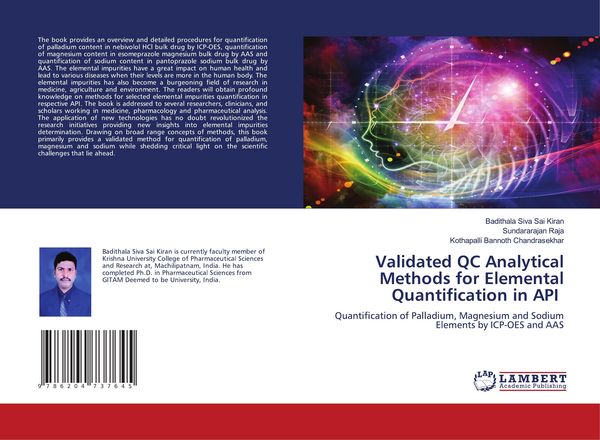 Produktbild: Validated QC Analytical Methods for Elemental Quantification in API