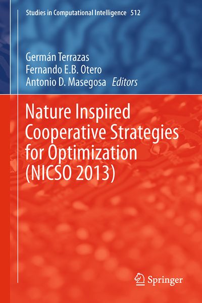 Produktbild: Nature Inspired Cooperative Strategies for Optimization (NICSO 2013)