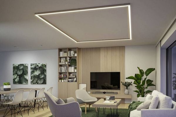 Produktbild: Paulmann 98174 Linion LED-Deckenleuchte LED 8.5W Chrom (matt)