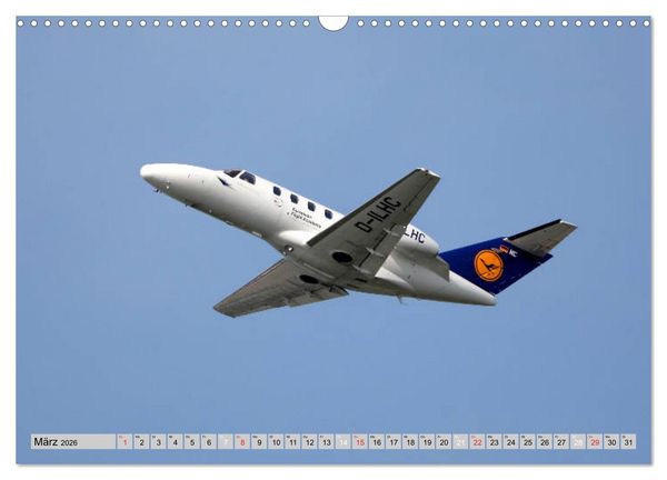 Produktbild: Flugzeuge - Starts und Landeanfl&uuml;ge (Wandkalender 2026 DIN A3 quer), CALVENDO Monatskalender
