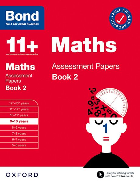 Produktbild: Bond 11+ Maths Assessment Papers 9-10 Years Book 2: For 11+ GL assessment and Entrance Exams